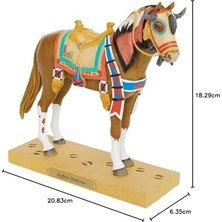 Depo Store Trail Of Painted Ponies Buffalo Medicine Heykelcik, 18.3 Cm, Çok Renkli
