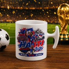 Bk Gift Haiti Taraftar Temalı 2026 Dünya Kupası Tasarımlı Hammer Kupa Bardak