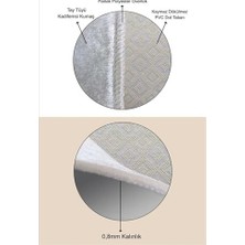 Depo Store Pelangi Çapa Gemici Denizci Desenli Dijital Baskı Yıkanabilir Kaymaz Taban Mavi Erkek Çocuk Odası Halısı, Mavi 160 x 300
