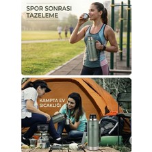 PratikBir 1.25 Litre Vakumlu Çelik Termos