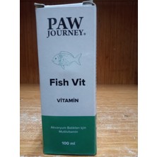 Paw Journey Fish Vit Akvaryum Balıkları Için Multivitamin 100 ml