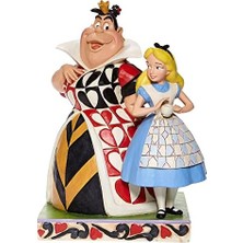 Depo Store Jim Shore Traditions Alice Harikalar Diyarında ' ve Merak' Figürü, Renkli, 14 x 15 x 20 Cm, 6008069