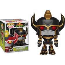 Funko Pop! Power Ranger - Megazord 6" Super Sized Black & Gold #497 Figür