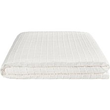 Depo Store Freya MÜSLIN%100 Pamuk Krem Pike Çift Kişilik 230X245 7502A Çift Kişilik Krem