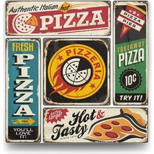 Depo Store Kolaj Pizza Tablosu - 70X70CM