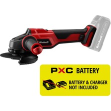Einhell AXXIO 18/115 Akülü Avuç Taşlama 18V Güçlü Kömürsüz Motor ile Dayanıklı Tasarım - 4431154