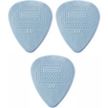 Jim Dunlop 449R.60 (3 Adet) Gitar Penası (0.60MM) Max-Grip Nylon