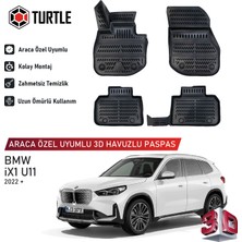 Turtle Bmw Ix1 (U11) 2022-2026 Uyumlu 3D Havuzlu Oto Paspas