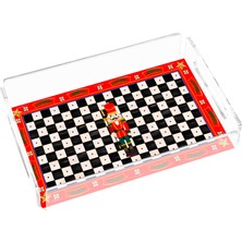 Rosivella Nutcracker 25X17 Pleksi Tepsi
