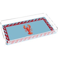 Rosivella Lobster 40X20 Pleksi Tepsi