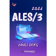 Pegem Kampüs 2026 ALES/3 Canlı Ders + Online Materyaller