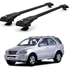 Cross Oto Aksesuarları Kia Sorento Bl Suv 2002–2009 Için Ara Atkı Tavan Barı , Araca Özel , Kilitlenebilir Araç Üstü Taşıma Barı (2 Adet)