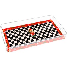 Rosivella Nutcracker 40X20 Pleksi Tepsi