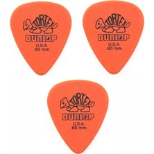 Jim Dunlop 418R.60 Tortex 3 Adet Standard Pena (0,60 Mm)