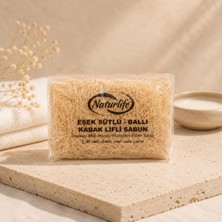 Naturlife Eşek Sütlü Ballı Kabak Lifli Sabun