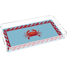 Rosivella Crab 40X20 Pleksi Tepsi