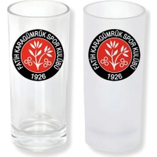 Ghostbastır Design Fatih Karagümrük Spor Buzlu / Buzsuz Seçenekli Rakı Bardağı – 1 Adet Şık Sunum Bardağı 0107