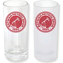 Ghostbastır Design Batman Petrolspor Buzlu / Buzsuz Seçenekli Rakı Bardağı – 1 Adet Şık Sunum Bardağı 003