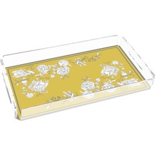 Rosivella Rose Glow Yellow 40X20 Pleksi Tepsi