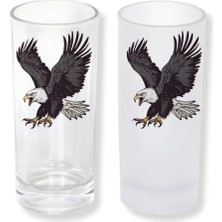 Ghostbastır Design Beşiktaş Buzlu / Buzsuz Seçenekli Rakı Bardağı – 1 Adet Şık Sunum Bardağı 0201