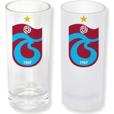 Ghostbastır Design Trabzonspor Buzlu / Buzsuz Seçenekli Rakı Bardağı – 1 Adet Şık Sunum Bardağı 053