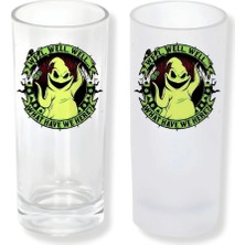 Ghostbastır Design Oogie Boogie Buzlu / Buzsuz Seçenekli Rakı Bardağı – 1 Adet Şık Sunum Bardağı 083
