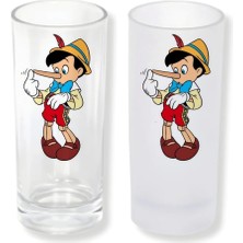 Ghostbastır Design Pinokyo Buzlu / Buzsuz Seçenekli Rakı Bardağı – 1 Adet Şık Sunum Bardağı 031
