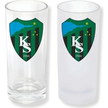 Ghostbastır Design Kocaelispor Buzlu / Buzsuz Seçenekli Rakı Bardağı – 1 Adet Şık Sunum Bardağı 098