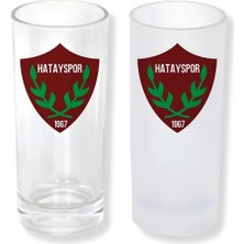 Ghostbastır Design Hatayspor Buzlu / Buzsuz Seçenekli Rakı Bardağı – 1 Adet Şık Sunum Bardağı 0170