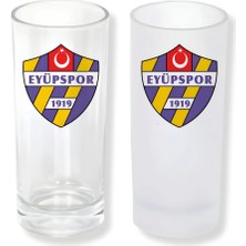 Ghostbastır Design Eyüpspor Buzlu / Buzsuz Seçenekli Rakı Bardağı – 1 Adet Şık Sunum Bardağı 0175