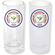 Ghostbastır Design Çaykur Rizespor Buzlu / Buzsuz Seçenekli Rakı Bardağı – 1 Adet Şık Sunum Bardağı 0108