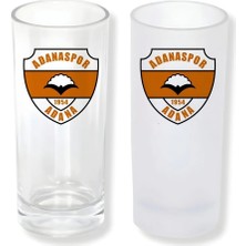 Ghostbastır Design Adanaspor Buzlu / Buzsuz Seçenekli Rakı Bardağı – 1 Adet Şık Sunum Bardağı 0157