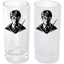 Ghostbastır Design Harry Potter Buzlu / Buzsuz Seçenekli Rakı Bardağı – 1 Adet Şık Sunum Bardağı 021