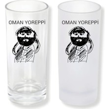 Ghostbastır Design Kro Figürlü Buzlu / Buzsuz Seçenekli Rakı Bardağı – 1 Adet Şık Sunum Bardağı 013