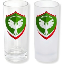 Ghostbastır Design Amedspor Buzlu / Buzsuz Seçenekli Rakı Bardağı – 1 Adet Şık Sunum Bardağı 0190