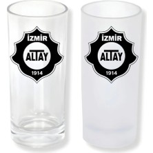 Ghostbastır Design Altayspor Buzlu / Buzsuz Seçenekli Rakı Bardağı – 1 Adet Şık Sunum Bardağı 0118