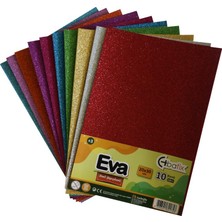 Kitabevimden Bafix Eva Simli Yapışkanlı 20X30 10 Renk-10-Pkt