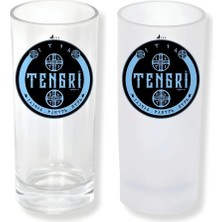Ghostbastır Design Tengri Buzlu / Buzsuz Seçenekli Rakı Bardağı – 1 Adet Şık Sunum Bardağı 073