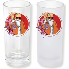 Ghostbastır Design Dragon Ballz Buzlu / Buzsuz Seçenekli Rakı Bardağı – 1 Adet Şık Sunum Bardağı 028