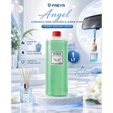 Freyr Oda ve Oto Kokusu Angel Premium 1 LT Çubuklu Oda Kokusu ve Dikiz Ayna Asma Araç Kokusu Yedek Dolum Likiti