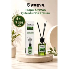 Freyr  Çubuklu Tropik Orman Oda Kokusu 100 ml – Kalıcı Ferah Ortam Kokusu Dekoratif Ev Kokusu