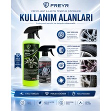 Freyr  Jant & Lastik Temizleyici Neon 1 lt +  500ml Demir Tozu Balata Temizleyici Seti | Profesyonel Oto Detay Temizlik Bakım Seti