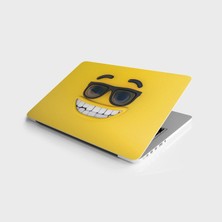 Crazy Shops Laptop Bilgisayar Notebook Pc Kaplama Etiketi 3D Emoji 3