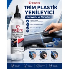 Freyr  Plastik Aksam Yenileyici Parlatıcı 400 ML Araç Dışı Plastik Tampon Trim Bakım - Seramik ve Hidrofobik Etkili 400 ML