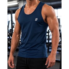Sapeur Erkek Sporcu Atlet - Nefes Alabilir Fit Kesim, Gym & Fitness Tanktop