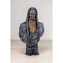 Hunga Yüzüklerin Efendisi - Saruman Büst Figür - Lotr