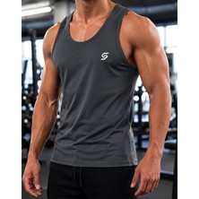 Sapeur Erkek Sporcu Atlet - Nefes Alabilir Fit Kesim, Gym & Fitness Tanktop