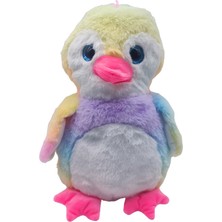 Soft T Halley 30 cm Sevimli Renkli Peluş Penguen