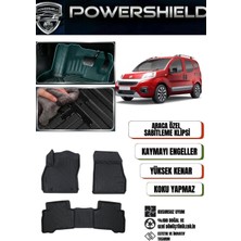 POWERSHIELD Fiat Fiorino Dizel 2020 ve Sonrası Uyumlu Araca Özel Premium 4d Havuzlu Oto Paspas Takımı