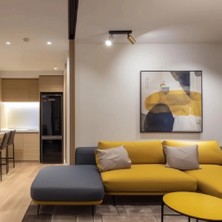 Riolight Riolıght Modern2 Hareketli3 Mat Gold2 Mat Altın2 Başlık 2XGU10 Duylu LED Spot Avize(Ampül Dahil)
